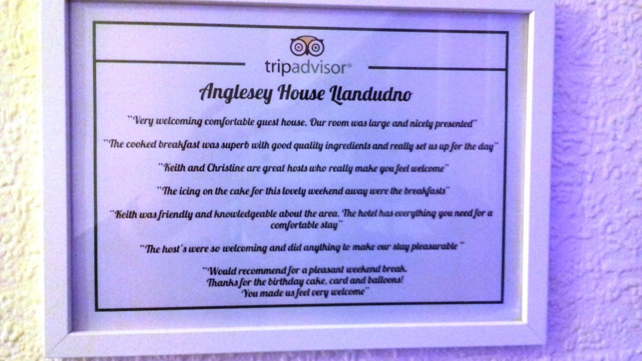 Anglesey House Bed & Breakfast Llandudno Dış mekan fotoğraf